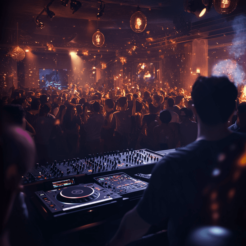 Club full of people